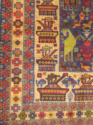 Illustration for article titled These Traditional-Style Afghani Rugs Were Inspired By Modern Warfare